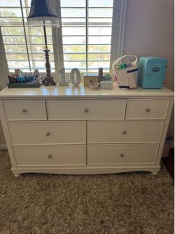 White dresser