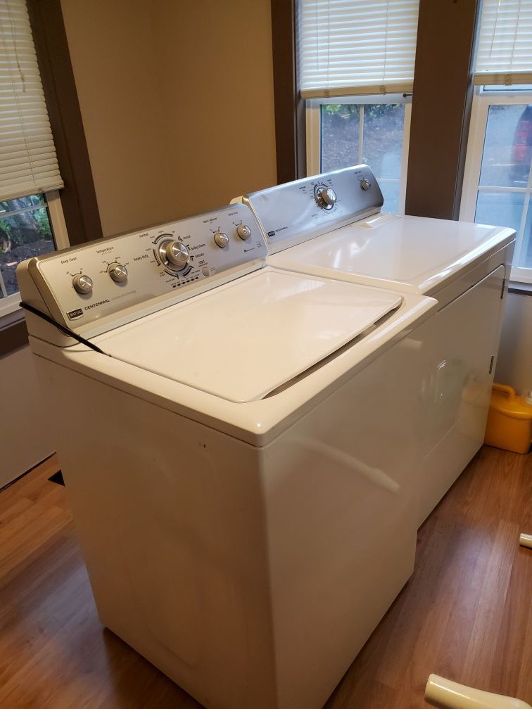 Maytag Centennial washer and dryer