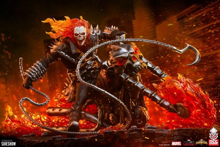 Ghost Rider Statue