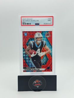 2025 MOSAIC TETAIROA McMILLAN #309 RED PSA 9 Rookie MVP