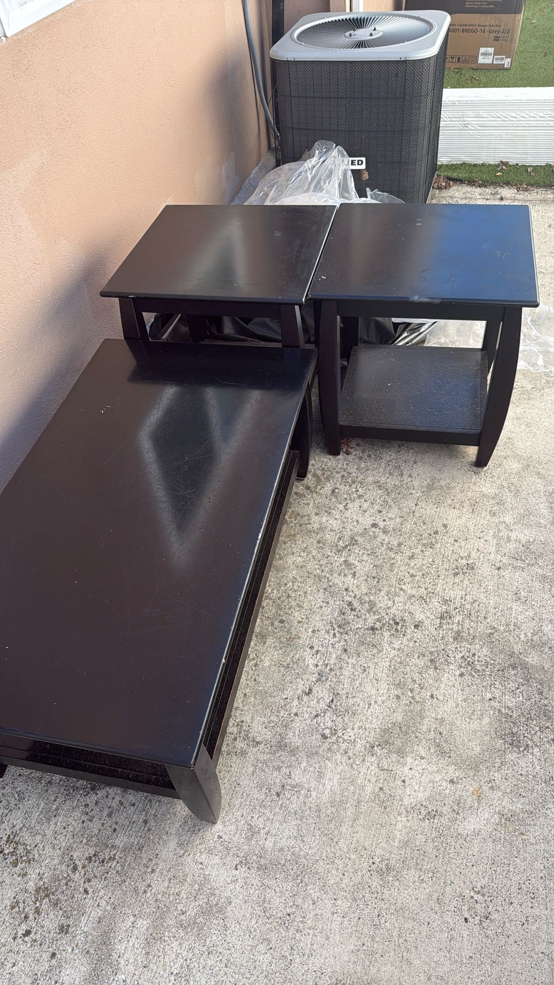 Black Table Set
