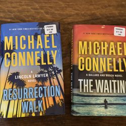 2 Michael Connolly Hardbacks