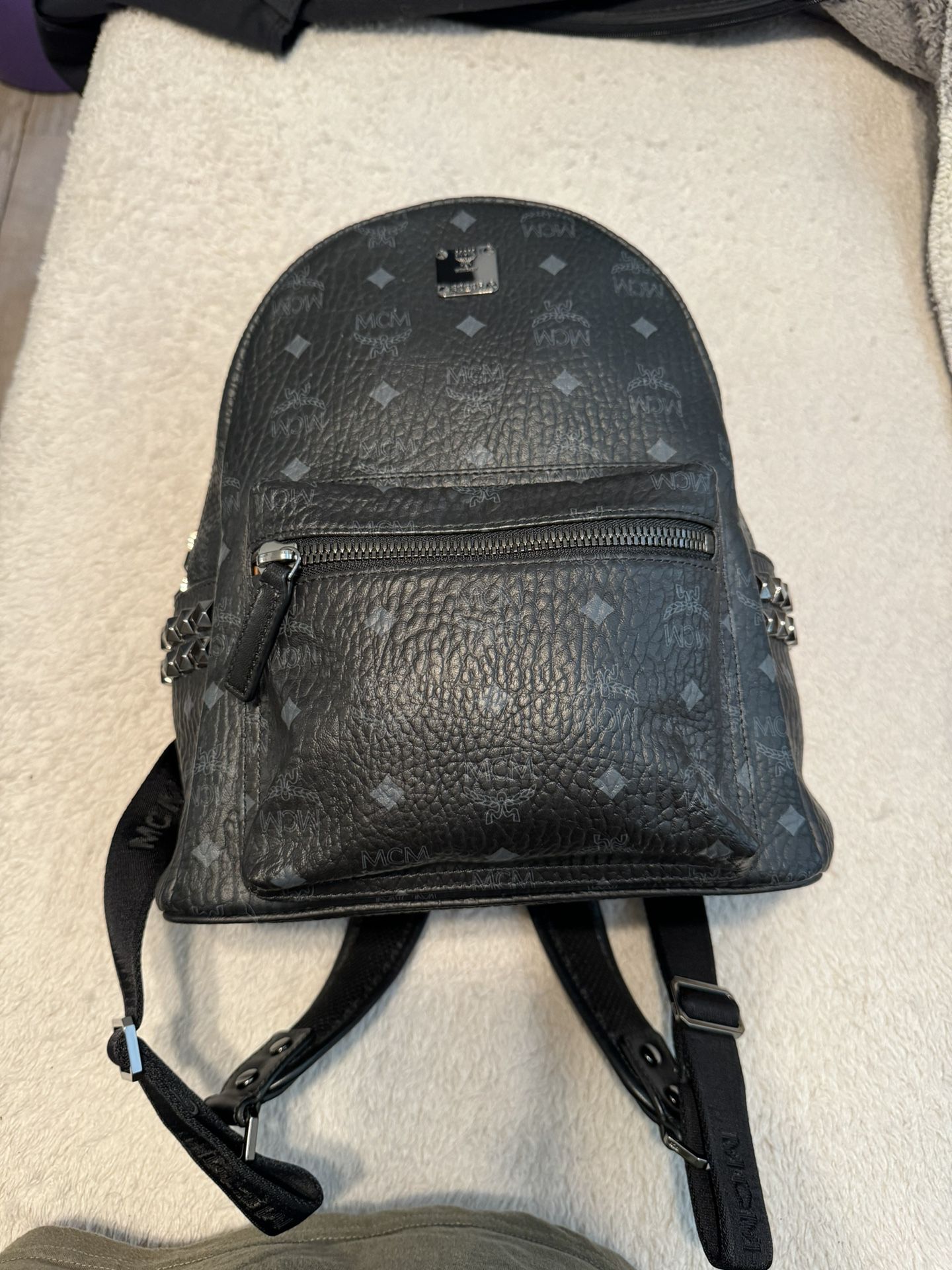 MCM Leather Backpack 