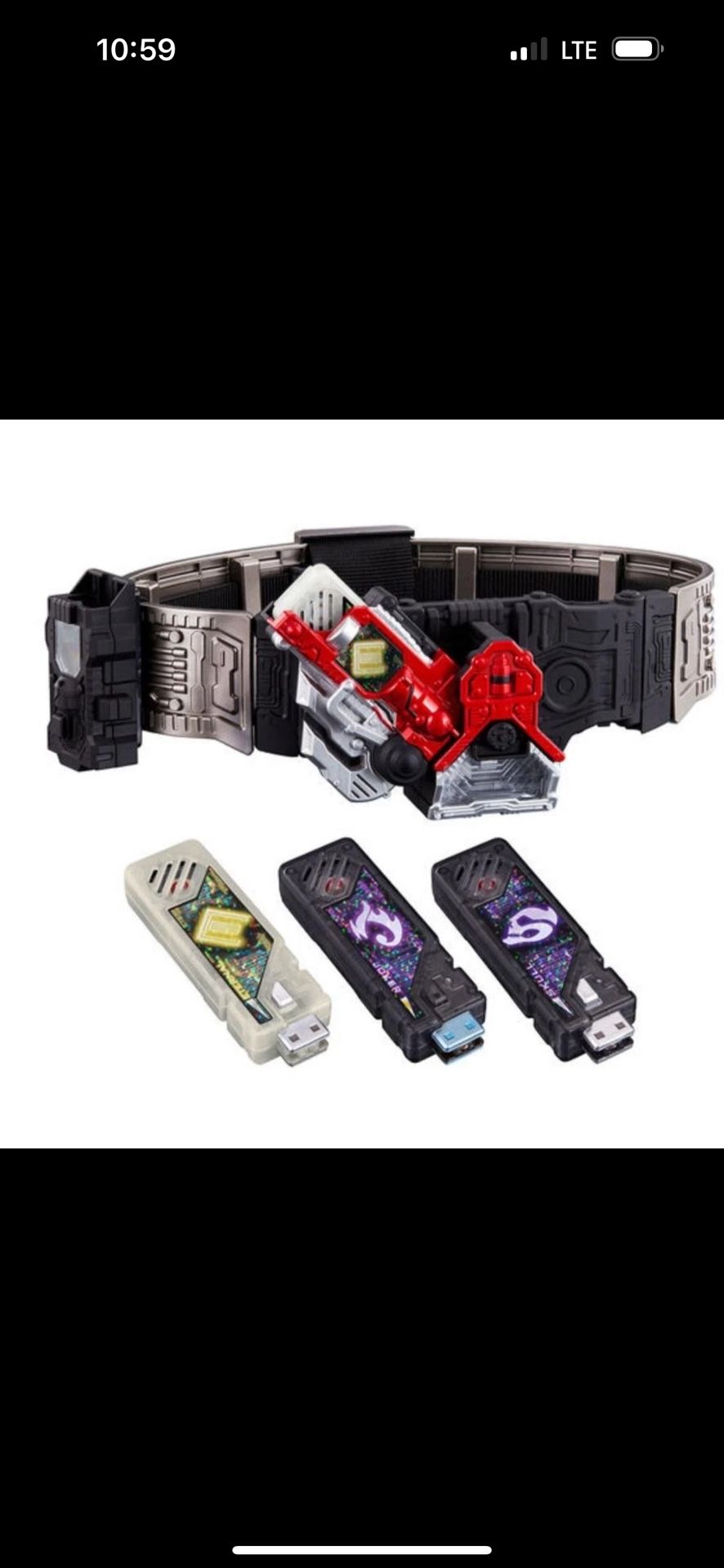 Kamen Rider Belt Lost DriverV1.5-Eternal Edge Set