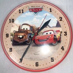 Vintage Disney Pixar CARS Wall Clock