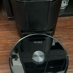 iHome 3-in-1 robot vacuum+mopping+auto empty base