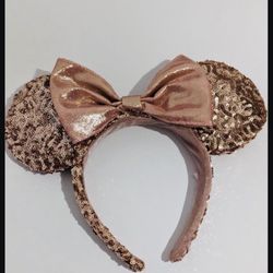 Disney Rose Color Ears 