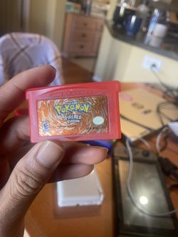 Authentic Pokemon Fire Red