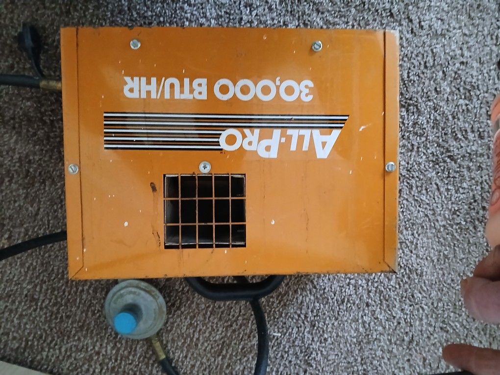Forced Airlp Propane Heater