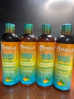 $7 each Mielle Mango & Tulsi Shampoo and Conditioner