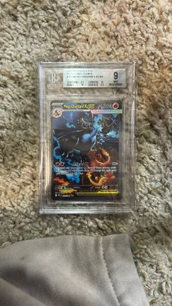 Pokemon Mega Charizard X Ex SIR Beckett 9