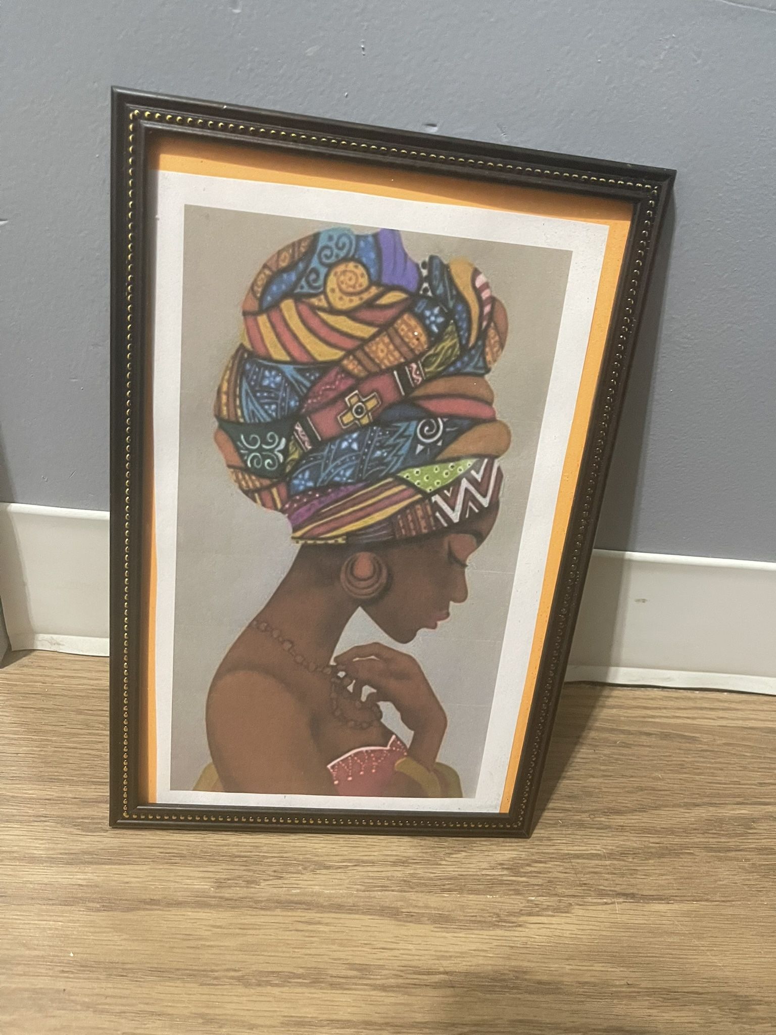 African Queen Portrait Home Decor