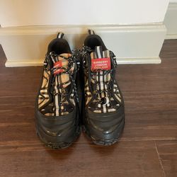 Burberry Sneakers (Barely Worn) Size 43 Or 9.5