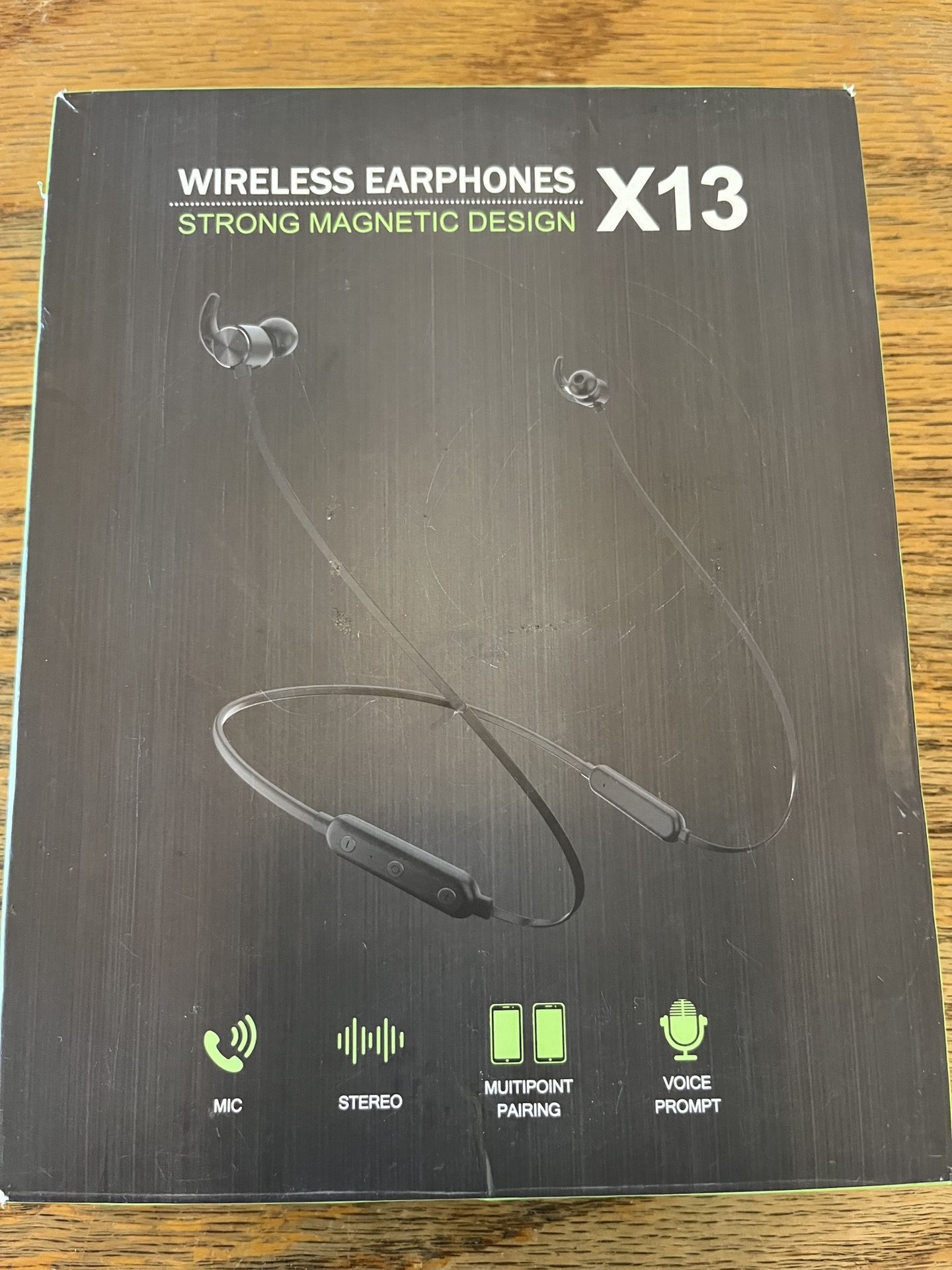 New Wireless Bluetooth Magnetic Earbuds X13 