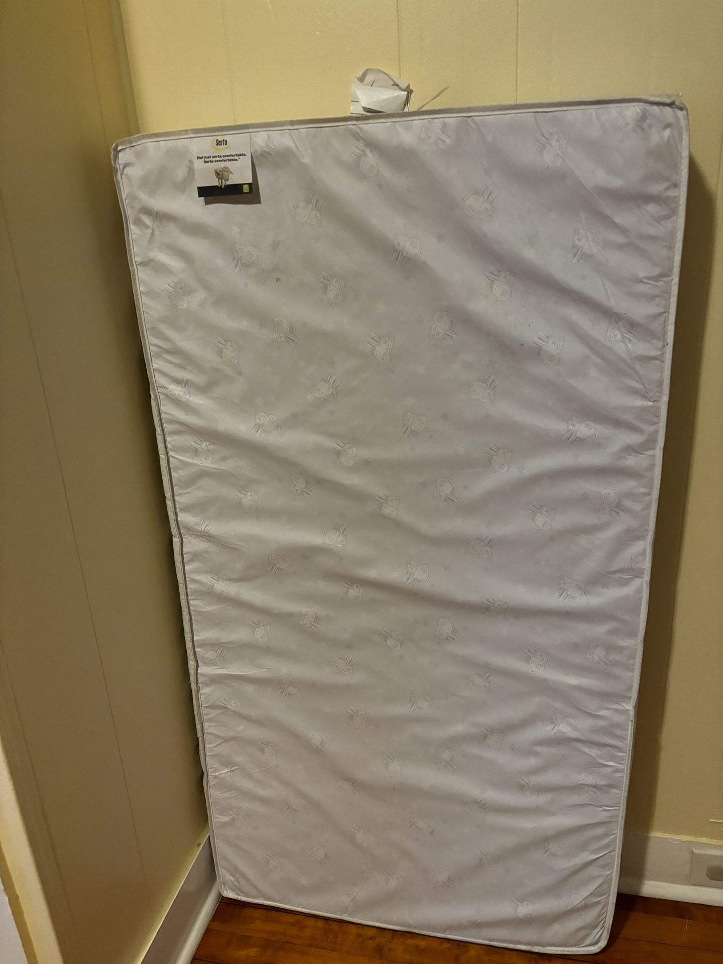 Serta Crib Mattress In Almost New Condition