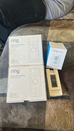 Ring cameras , sold as bundle or separately