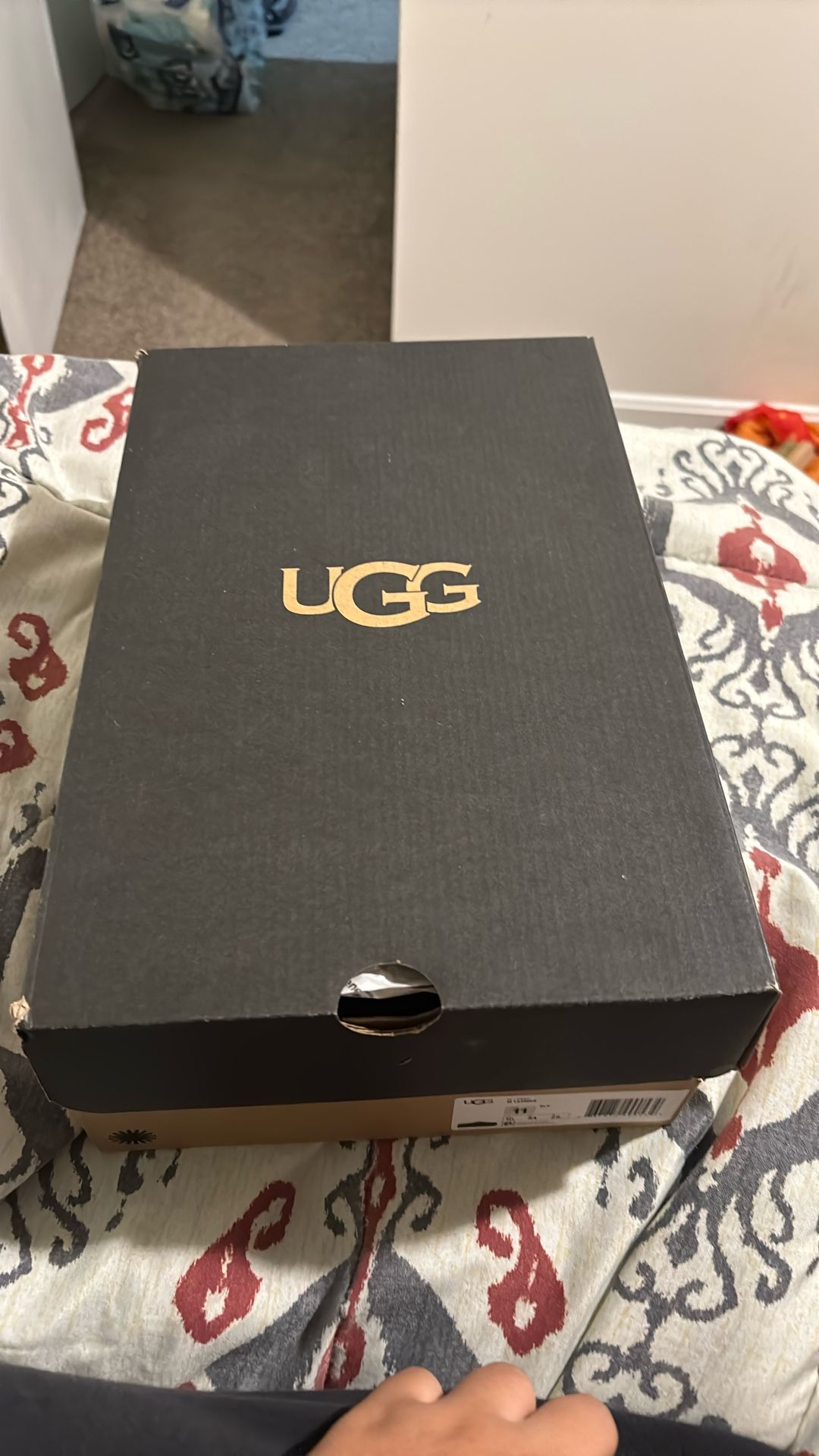 Ugg Tasman Black Low (read Desc)