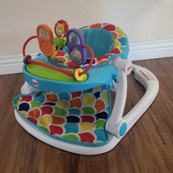 Like New Fisher-Price Sit-Me-Up Floor Seat With Toy Tray ( Price Firm!)