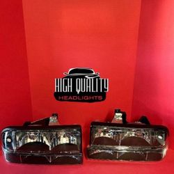 Chevy S10 1998. 2004 Headlights.