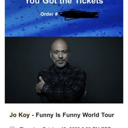 Jo koy  Funny Is Funny Tour