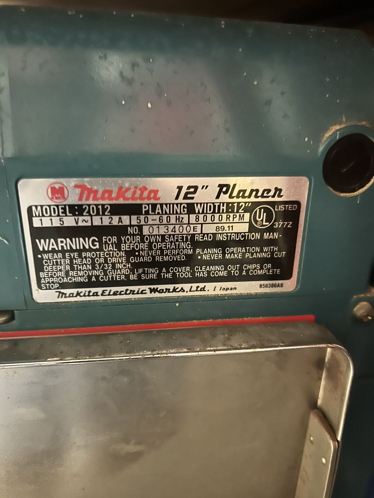 Makita Planer