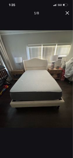 Bed frame and mattress for sale