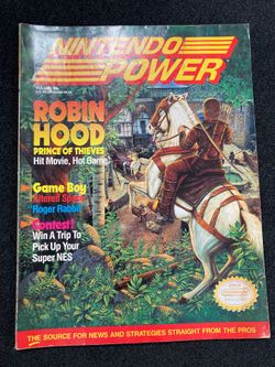 NINTENDO POWER Magazine Volume 26 (July 1991) Robin Hood