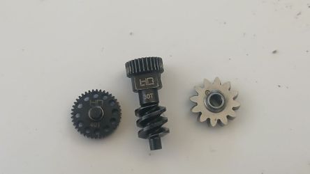 For a axial Scx30 metal worm gear transmision Hr racing