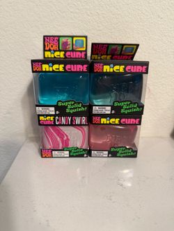 NeeDoh Nice Cubes & Candy Swirl