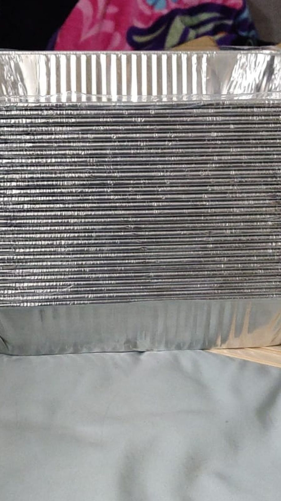 28 Half Size Aluminium Foil Tray With 7 Lids