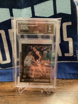 2025 Caitlin Clark Chronicled #47 WNBA Hold Caitlin Clark Gem. Mint 9