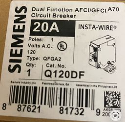 16 of these available $35 each  Commercial Electrical Supplies – Breakers, Panels, Disconnects, AFCI, GFCI, Wire & More  Large inventory of new, surpl