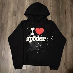 SP5DER HOODIE - I HEART SP5DER