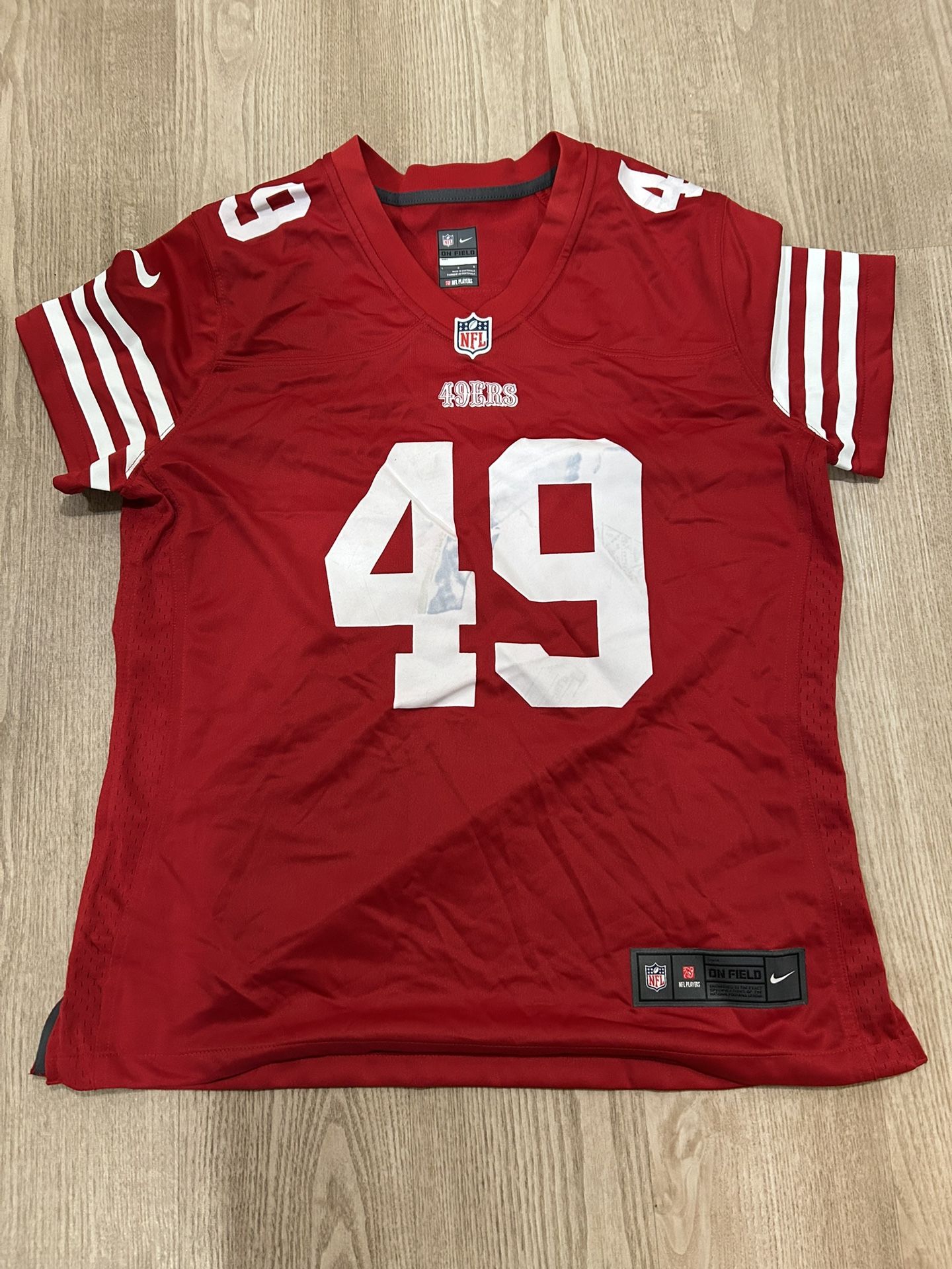 (custom Name ) Womens Niners Jersey Size Large
