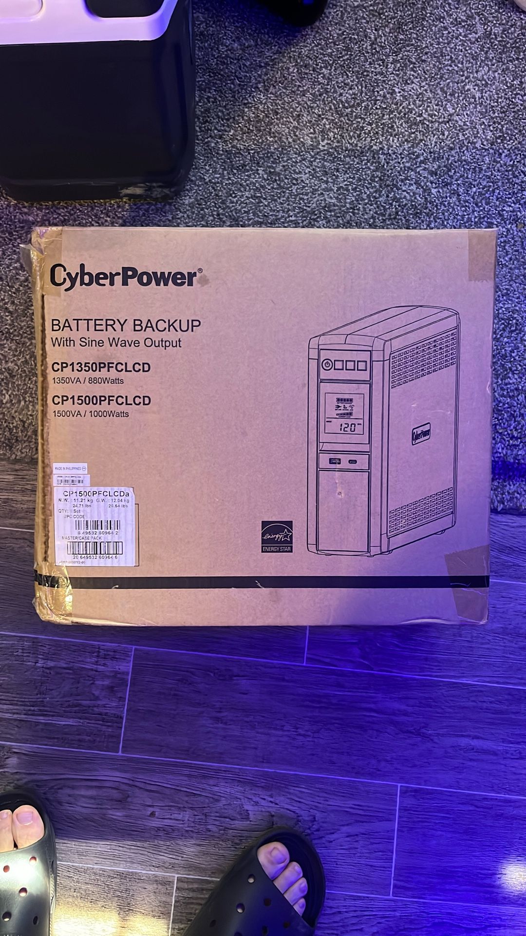 Cyber Power battery Backup