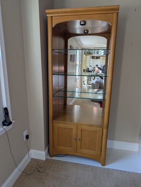 Solid Wood Broyhill Entertainment Center