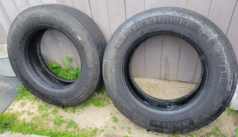 Free 2 Tires Commercial Truck See Pics