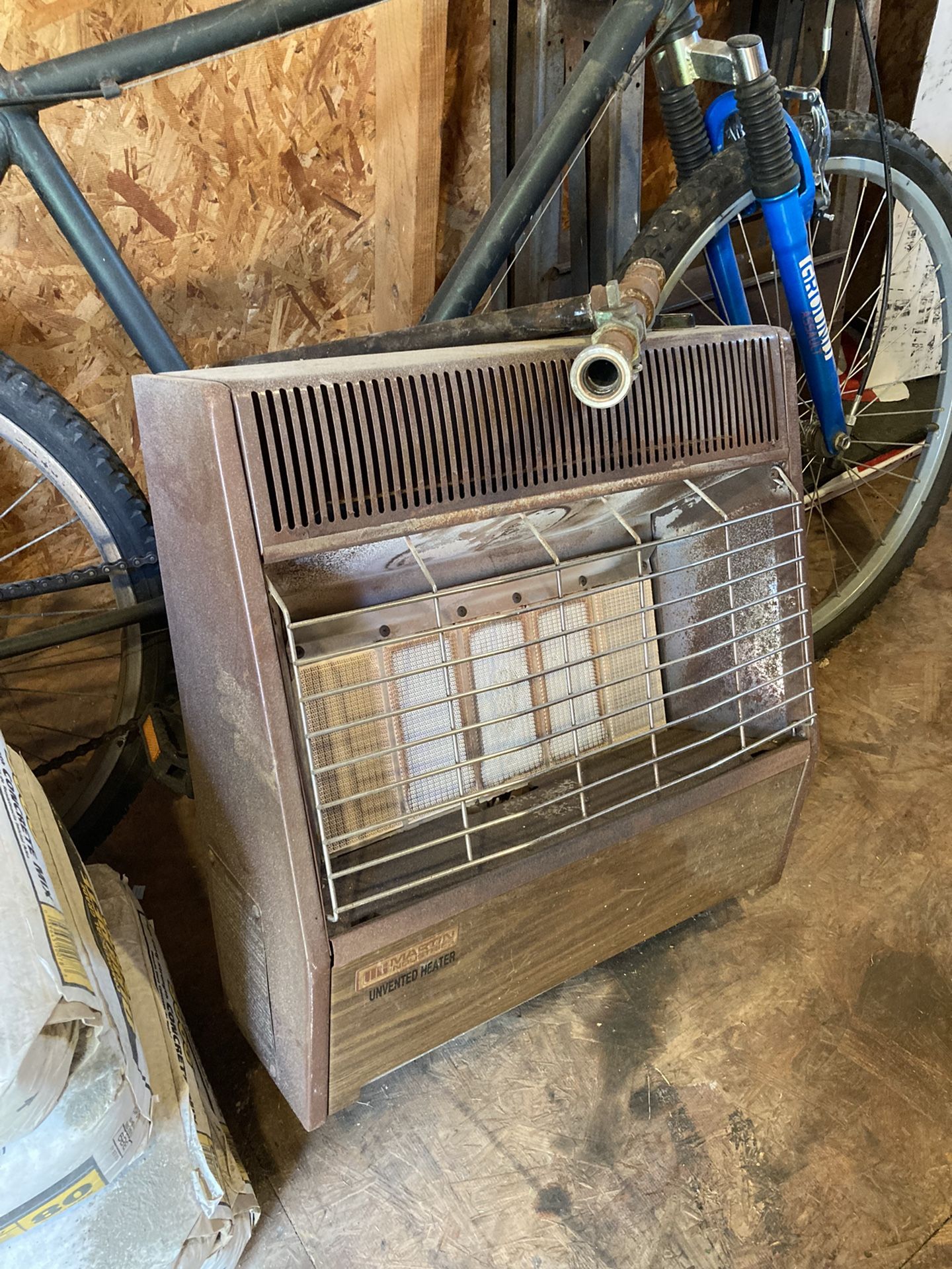 Gas (not Propane) Garage Heater