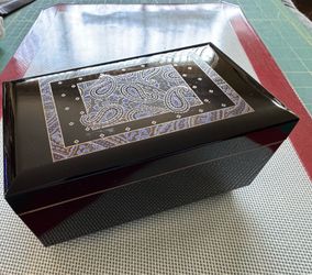 Otagiri Laquer Trinket/jewelry MUSIC box
