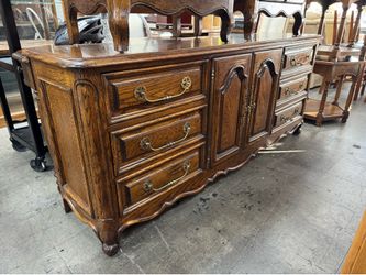 Century Furniture Bograd Brothers Vintage Dresser, 9-Drawer Wood Dresser