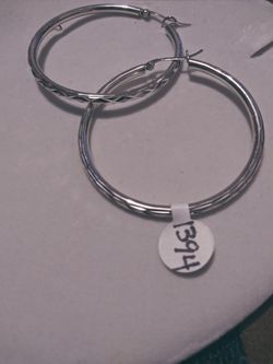 Argollas silver 925