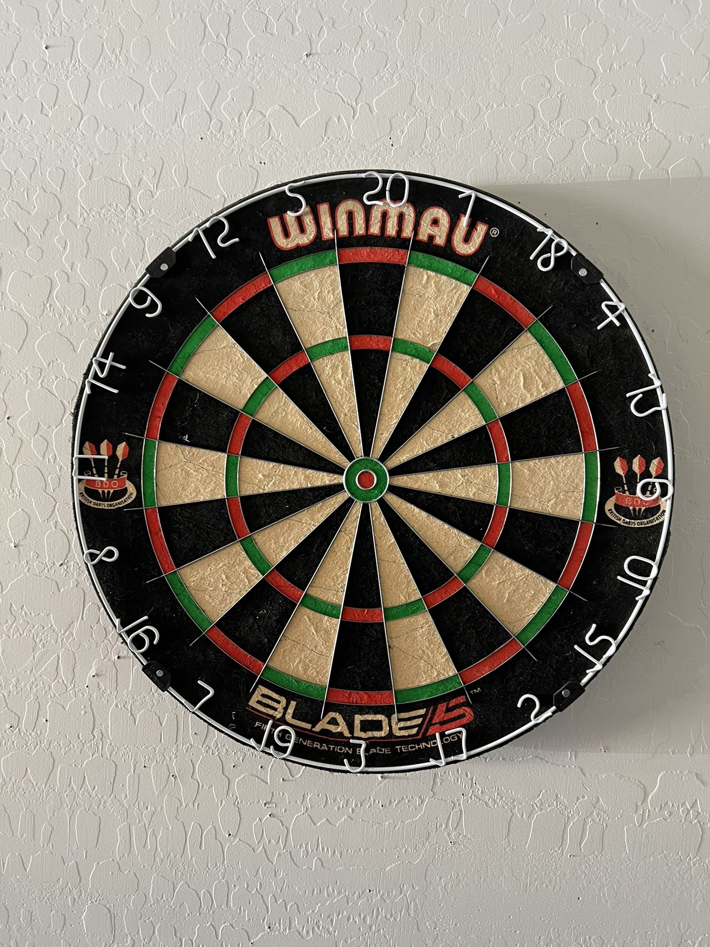 Dart Board And Darts
