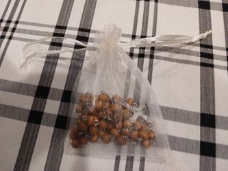 Handmade scented rosary $6 obo