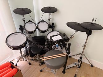 Alesis Strata Core 9-Piece Electronic Drum Kit With 7" Touchscreen & Bluetooth