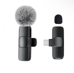 Type-C Port Professional Wireless Lavalier Microphone for Smartphones, Computers, Tablets, Plug and Play