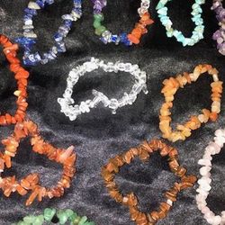 Stone Chip Bracelets Assorted