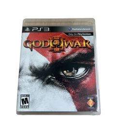 PS3 God Of War III CIB