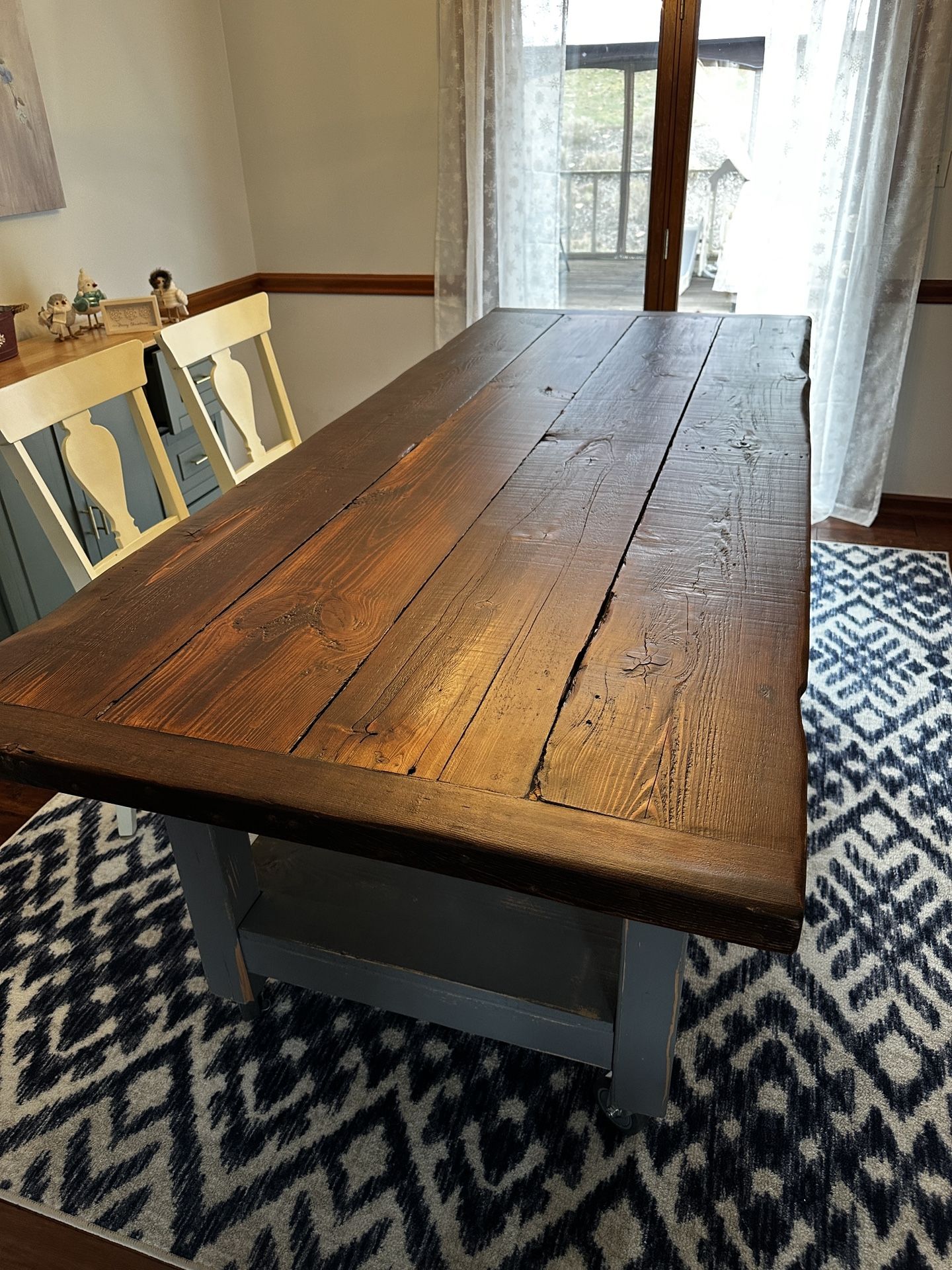 Rustic Wooden Dining table