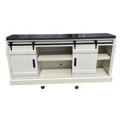 Farmhouse cabinet barm door sideboard