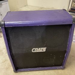 Crate GX412XS. 4x12 120 Watt 8 Ohm Electric Guitar Cabinet Slant 